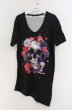 画像1: CIVARIZE / アンフィルコラボロングTシャツ F ブラック O-26-02-22-050-CI-ts-YM-OS (1)