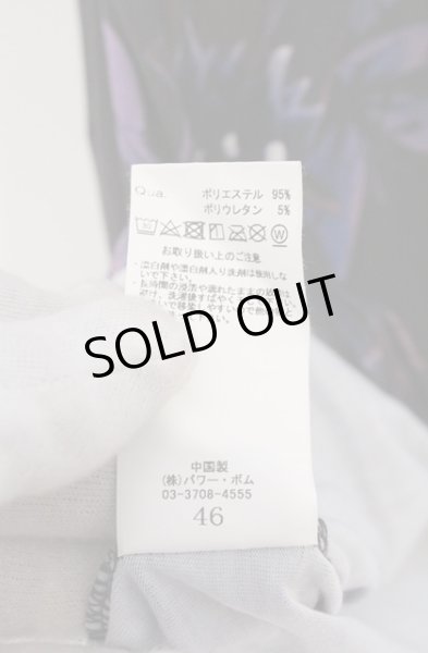 画像4: CIVARIZE / Iris ドレープ花柄Tシャツ 46 ブラックｘブルー O-26-02-22-054-CI-ts-YM-OS (4)