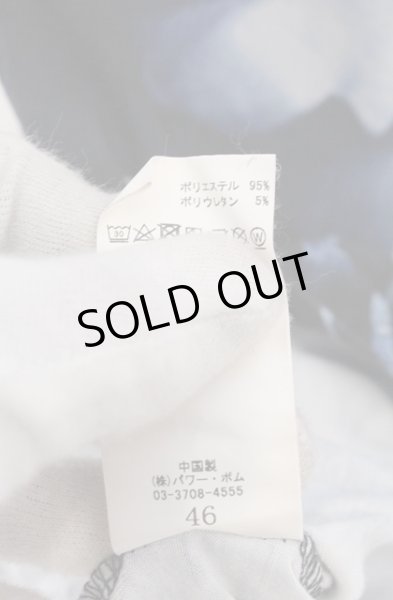 画像4: CIVARIZE / Iris ドレープ花柄Tシャツ 46 ブラックｘブルー O-26-02-22-056-CI-ts-YM-OS (4)