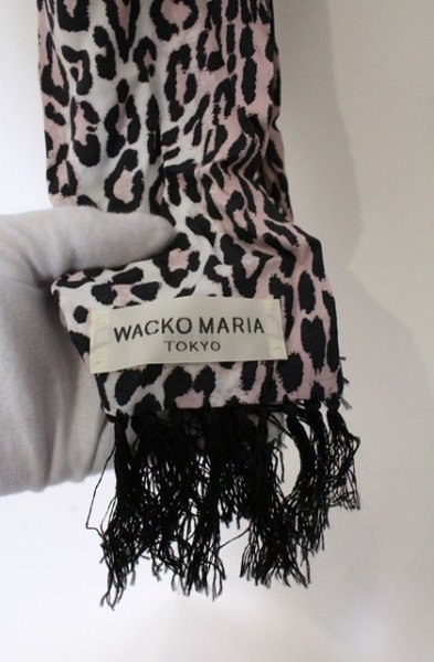 画像4: WACKOMARIA / フリンジレオパードマフラー  ピンク O-26-02-22-060-WA-0-YM-OS (4)