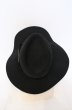 画像3: CIVARIZE / ツバ広ハット  ブラック O-26-02-22-061-CI-za-YM-OS (3)