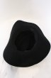 画像4: CIVARIZE / ツバ広ハット  ブラック O-26-02-22-061-CI-za-YM-OS (4)