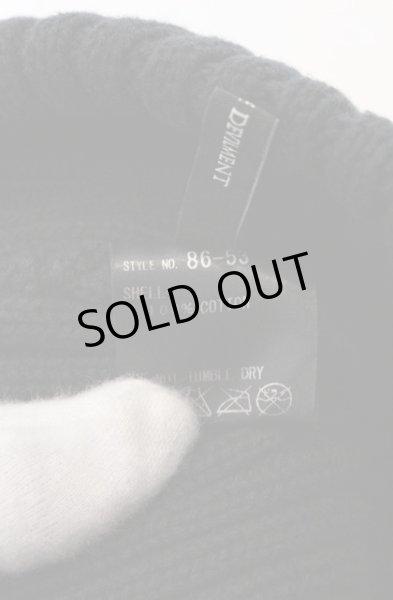 画像5: Moonage Devilment / MAD刺繍ビーニーキャップ  ブラック O-26-02-22-063-Mo-0-YM-ZT344 (5)