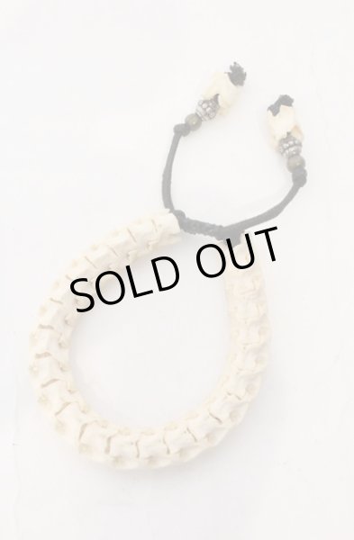 画像1: IFSIXWASNINE / 蛇骨ブレスレット  アイボリー O-26-02-22-066-IF-ac-YM-ZT344 (1)
