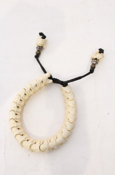 画像3: IFSIXWASNINE / 蛇骨ブレスレット  アイボリー O-26-02-22-066-IF-ac-YM-OS (3)