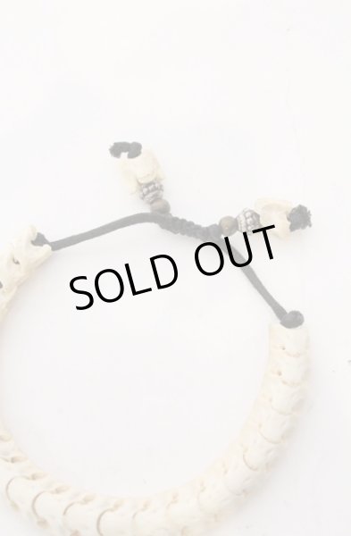 画像4: IFSIXWASNINE / 蛇骨ブレスレット  アイボリー O-26-02-22-066-IF-ac-YM-ZT344 (4)