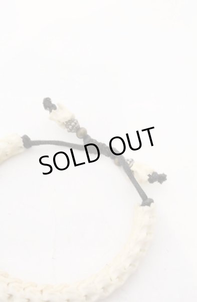 画像3: IFSIXWASNINE / 蛇骨ブレスレット  アイボリー O-26-02-22-068-IF-ac-YM-ZT344 (3)