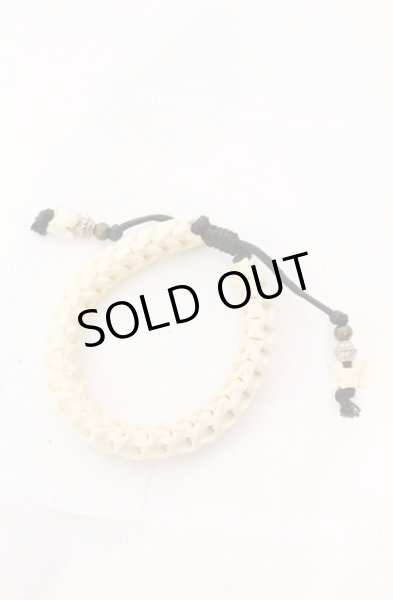 画像1: IFSIXWASNINE / 蛇骨ブレスレット  アイボリー O-26-02-22-069-IF-ac-YM-ZT344 (1)