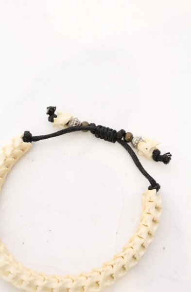 画像3: IFSIXWASNINE / 蛇骨ブレスレット  アイボリー O-26-02-22-069-IF-ac-YM-OS (3)