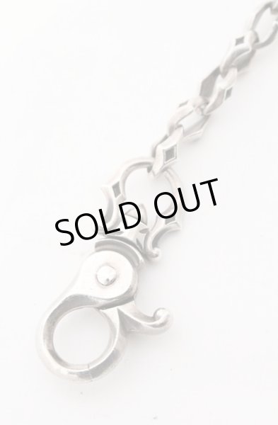 画像4: DEAL DESIGN / ソリッドベースウォレットチェーン（ダブルフック） 50cm シルバー O-26-02-22-070-DE-ac-YM-OS (4)