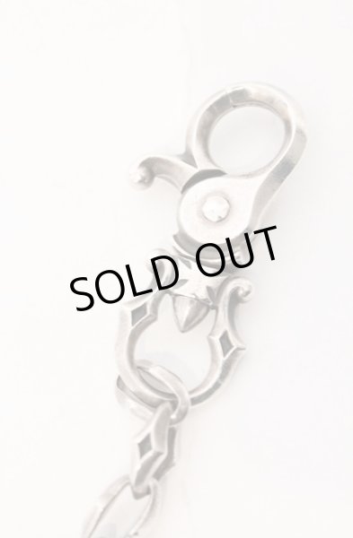 画像6: DEAL DESIGN / ソリッドベースウォレットチェーン（ダブルフック） 50cm シルバー O-26-02-22-070-DE-ac-YM-OS (6)