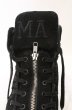 画像3: Moonage Devilment / フロントZIPレザーハイカットスニーカー 約28.5cm ブラック O-26-02-22-074-Mo-sho-YM-OS (3)