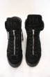画像4: Moonage Devilment / フロントZIPレザーハイカットスニーカー 約28.5cm ブラック O-26-02-22-074-Mo-sho-YM-OS (4)