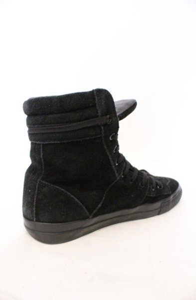 画像8: Moonage Devilment / フロントZIPレザーハイカットスニーカー 約28.5cm ブラック O-26-02-22-074-Mo-sho-YM-OS (8)