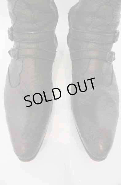 画像3: Hiromu Takahara / ディアスキンブーツ 40 1/2（約26cm） ダークブラウン O-26-02-22-075-Hi-sho-YM-OS (3)