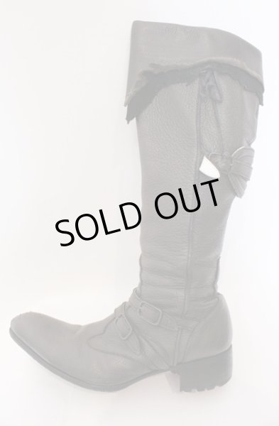 画像4: Hiromu Takahara / ディアスキンブーツ 40 1/2（約26cm） ダークブラウン O-26-02-22-075-Hi-sho-YM-OS (4)