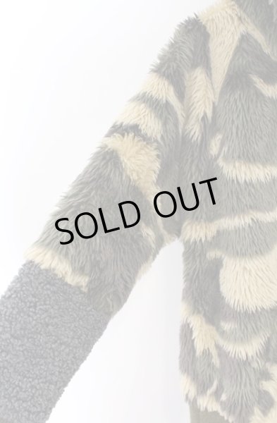 画像2: NO ID. BLACK / フェイクファーフーデドブルゾン ONE カーキ O-26-02-22-006-NO-ou-YM-OS (2)