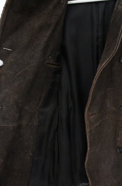 画像6: 5351pour les Hommes / デストロイカウレザーコート  ボルドー O-26-02-22-001-53-ou-YM-OS (6)