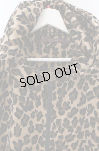 画像2: SEANA / レオパードパーカー L ブラウン O-26-02-22-009-SE-to-YM-OS (2)