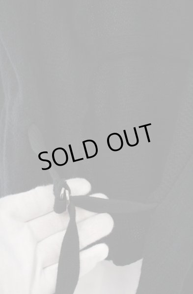 画像3: SEANA / フーデッドニットガウンカーディガン M ブラック O-26-02-22-011-SE-to-YM-OS (3)