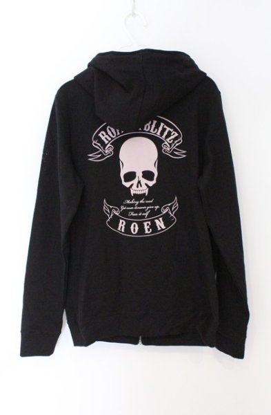 画像3: Roen / バックスカルプリントパーカー M ブラック O-26-02-22-013-Ro-to-YM-OS (3)