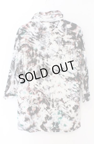 画像3: SEANA / 総柄ストレッチ五分袖シャツ L マルチ O-26-02-22-018-SE-sh-YM-OS (3)