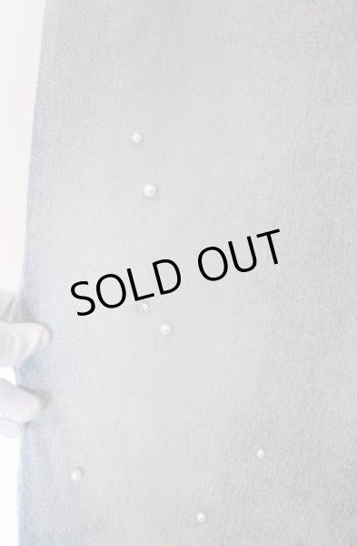 画像2: el conductorH / BIJOU STUDDED BAGGY JEAN TROUSERS デニムパンツ 4 インディゴ O-26-02-23-018-el-pa-YM-ZT207 (2)