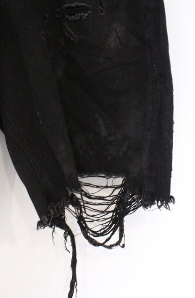 画像3: FR(13)NDS / HDK デニムショートパンツ F ブラック O-26-02-23-020-FR-pa-YM-OS (3)