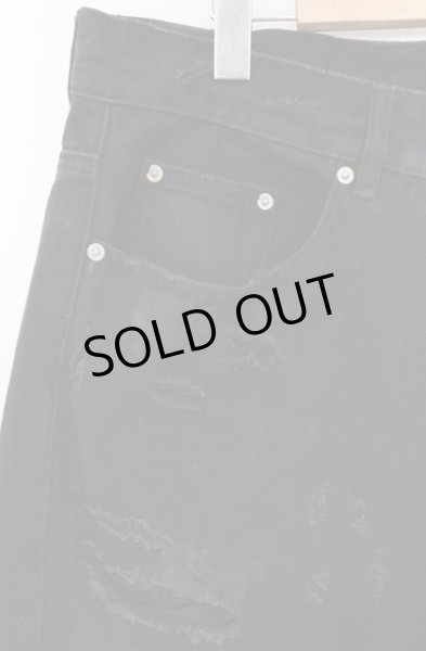 画像4: FR(13)NDS / HDK デニムショートパンツ F ブラック O-26-02-23-020-FR-pa-YM-ZT207 (4)