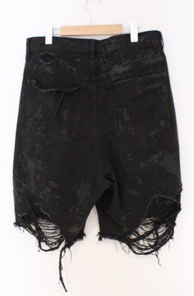 画像5: FR(13)NDS / HDK デニムショートパンツ F ブラック O-26-02-23-020-FR-pa-YM-OS (5)