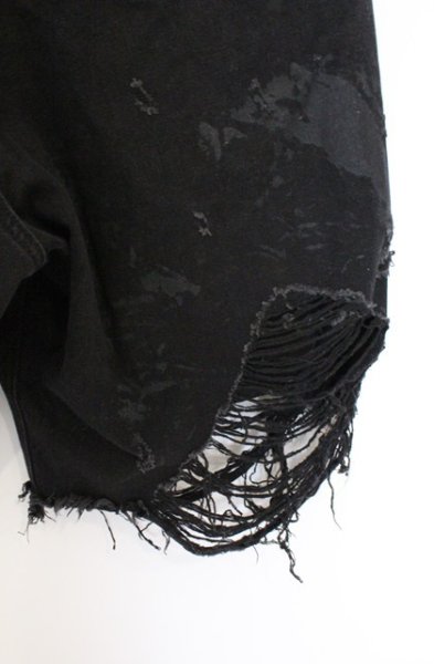 画像7: FR(13)NDS / HDK デニムショートパンツ F ブラック O-26-02-23-020-FR-pa-YM-OS (7)