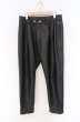 画像1: el conductorH / Caw Leather Bontage Pants パンツ 4 ブラック O-26-02-23-021-el-pa-YM-OS (1)