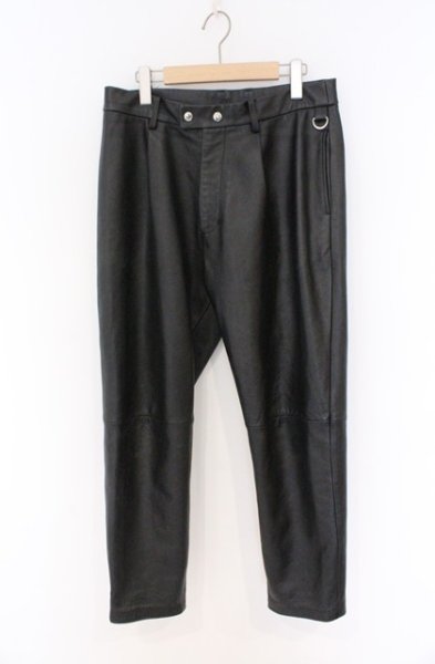 画像1: el conductorH / Caw Leather Bontage Pants パンツ 4 ブラック O-26-02-23-021-el-pa-YM-OS (1)