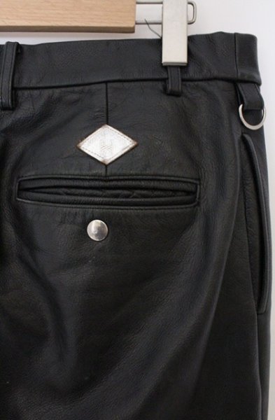 画像6: el conductorH / Caw Leather Bontage Pants パンツ 4 ブラック O-26-02-23-021-el-pa-YM-OS (6)