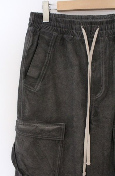 画像2: DankeSchon / SPRAYED FLARE CARGO パンツ M グレー O-26-02-23-022-Da-pa-YM-OS (2)
