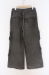 画像5: DankeSchon / SPRAYED FLARE CARGO パンツ M グレー O-26-02-23-022-Da-pa-YM-OS (5)