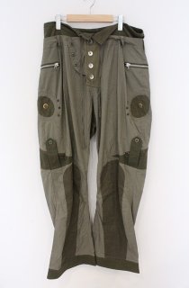 パンツ KMRii studs coating denim STUD'S スタッズ 作業着 通年作業服 児島加工ストレッチデニムカーゴ