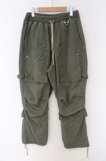 FR2 パンツ.【タグ付き】Stretch Cargo Pants /カーキ/S O-23-06-19