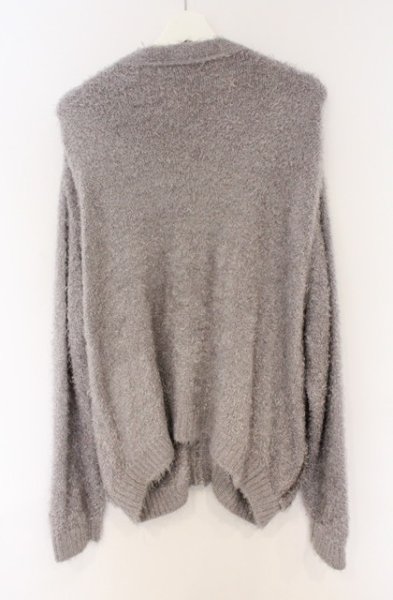 画像4: el conductorH / SHAGGY KNIT CARDIGAN ’PENTAGRAM カーディガン 2 グレー O-26-02-23-003-el-to-YM-OS (4)