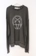画像1: el conductorH / PIGMENT DYE COTTON CREWNECK SWEATERPENTAGRAM スウェット 4 グレー O-26-02-23-006-el-to-YM-OS (1)
