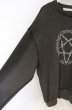 画像2: el conductorH / PIGMENT DYE COTTON CREWNECK SWEATERPENTAGRAM スウェット 4 グレー O-26-02-23-006-el-to-YM-OS (2)