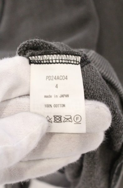 画像6: el conductorH / PIGMENT DYE COTTON CREWNECK SWEATERPENTAGRAM スウェット 4 グレー O-26-02-23-006-el-to-YM-OS (6)