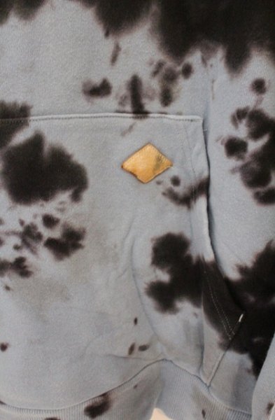 画像3: el conductorH / TIE DYE HOODED SWEATER パーカー 4 ブルーマルチ O-26-02-23-008-el-to-YM-OS (3)