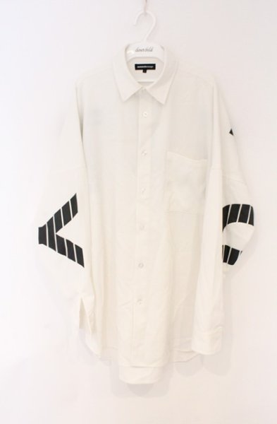 画像1: semantic design / スーパーBIGプリントシャツ L ホワイト O-26-02-23-011-SE-sh-YM-OS (1)