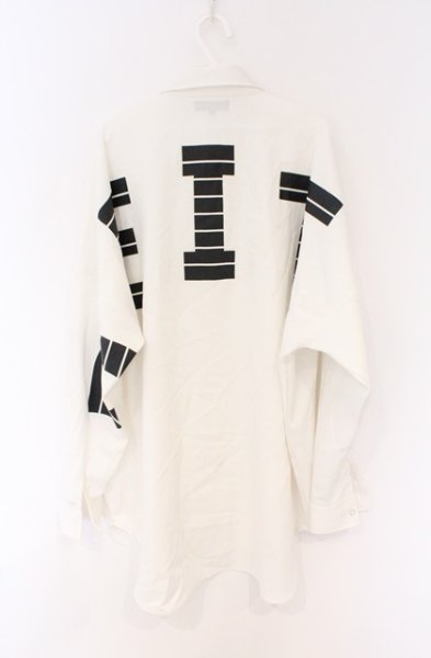 画像2: semantic design / スーパーBIGプリントシャツ L ホワイト O-26-02-23-011-SE-sh-YM-OS (2)