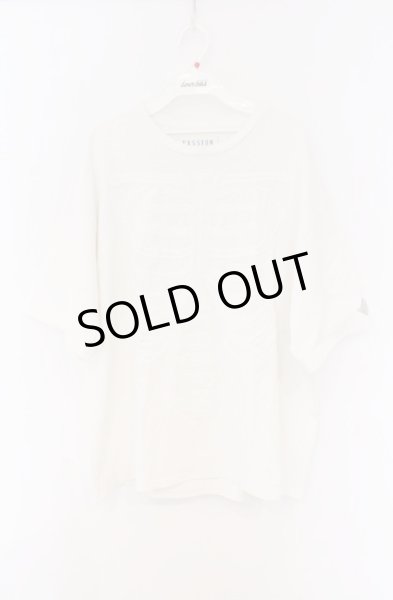 画像1: el conductorH / CORD EMBROIDERED T-SHIRT 'BONES Tシャツ 2 ホワイト O-26-02-23-013-el-to-YM-ZT005 (1)