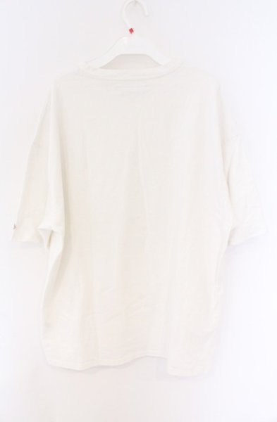画像4: el conductorH / CORD EMBROIDERED T-SHIRT 'BONES Tシャツ 2 ホワイト O-26-02-23-013-el-to-YM-OS (4)