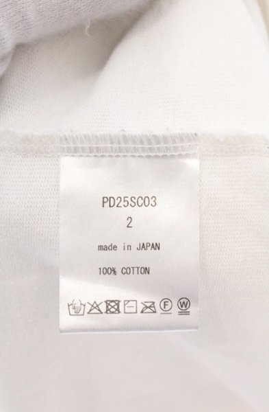 画像5: el conductorH / CORD EMBROIDERED T-SHIRT 'BONES Tシャツ 2 ホワイト O-26-02-23-013-el-to-YM-OS (5)