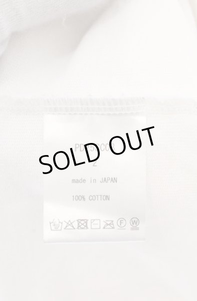 画像5: el conductorH / CORD EMBROIDERED T-SHIRT 'BONES Tシャツ 2 ホワイト O-26-02-23-013-el-to-YM-ZT005 (5)
