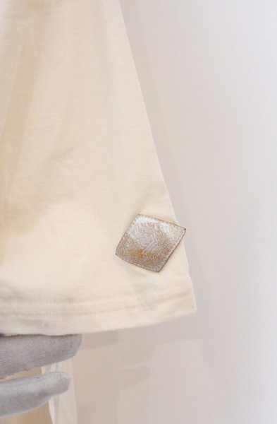 画像2: el conductorH / メタルロゴプリントTシャツ 2 アイボリー O-26-02-23-014-el-to-YM-OS (2)